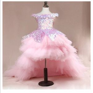 High Low and convertible cupcake gown